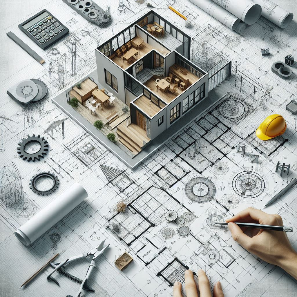 Architectuurontwerp voor een woning