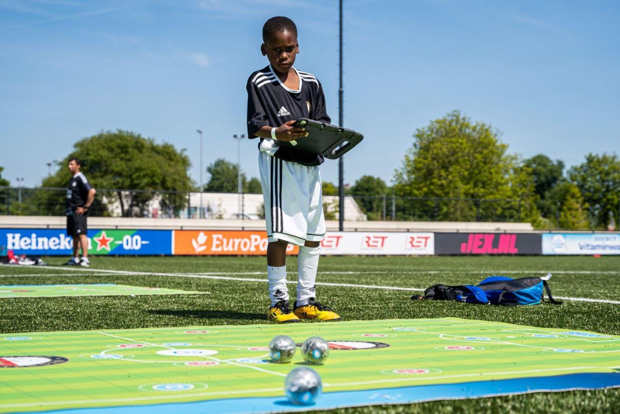 Interactief beweegspel voor Feyenoord
