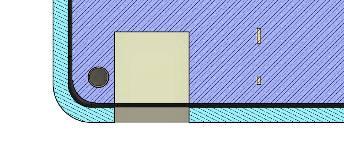 component clearance
enclosure